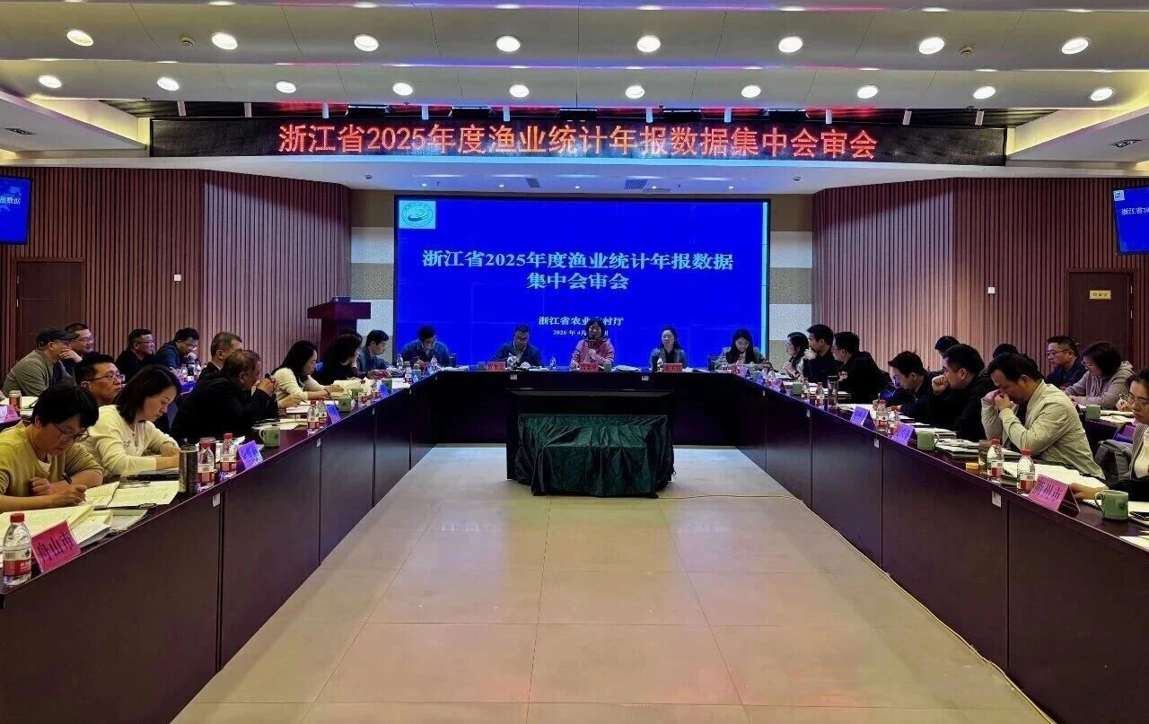 协会参加浙江省2025年度渔业统计年报数据集中会审会